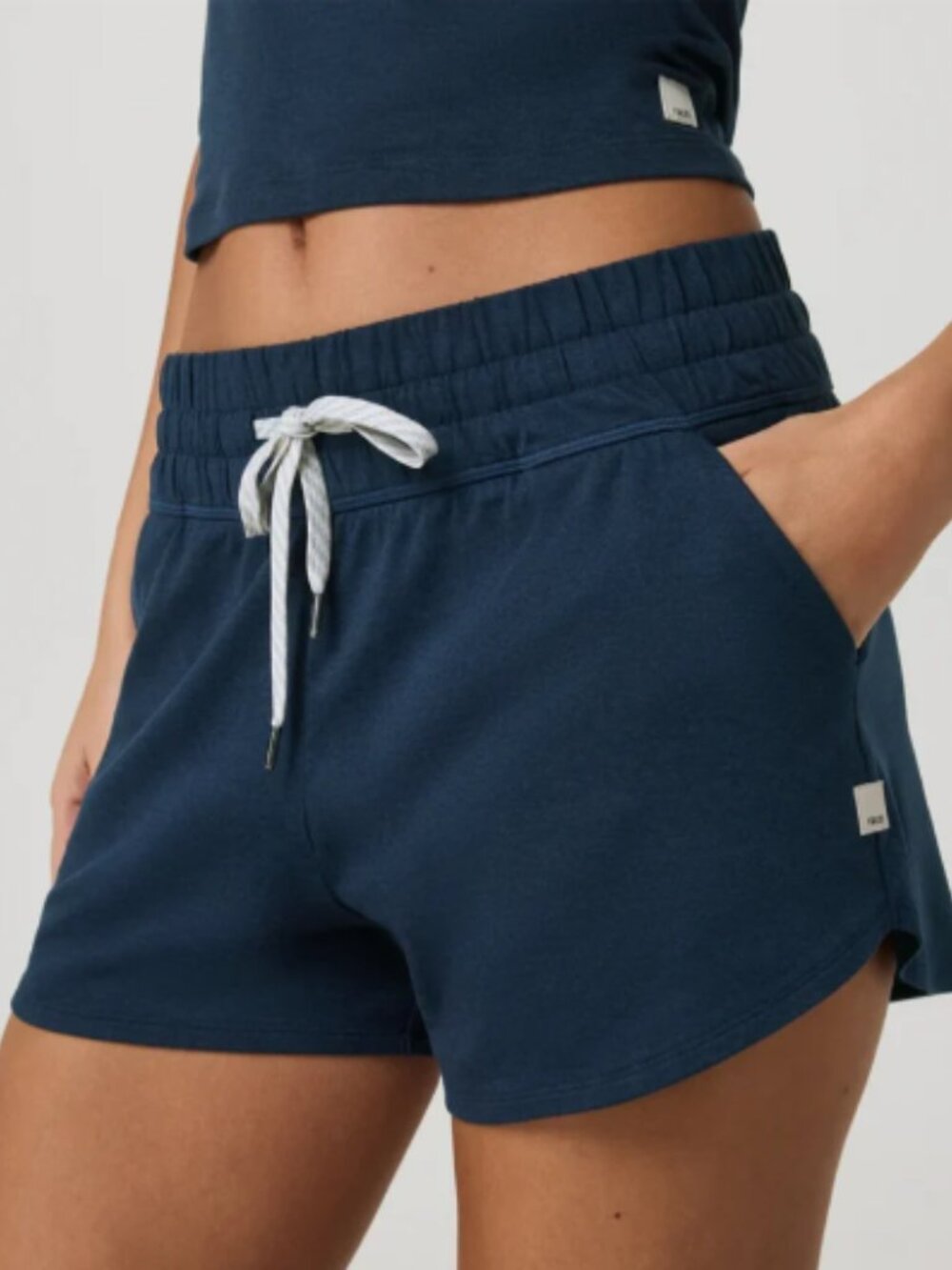 Vuori - Halo 2.0 Performance Shorts in Blue Coast Heather